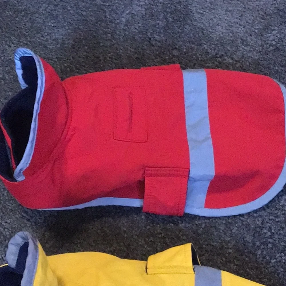 Lands End pet rain and snow jacket bundle